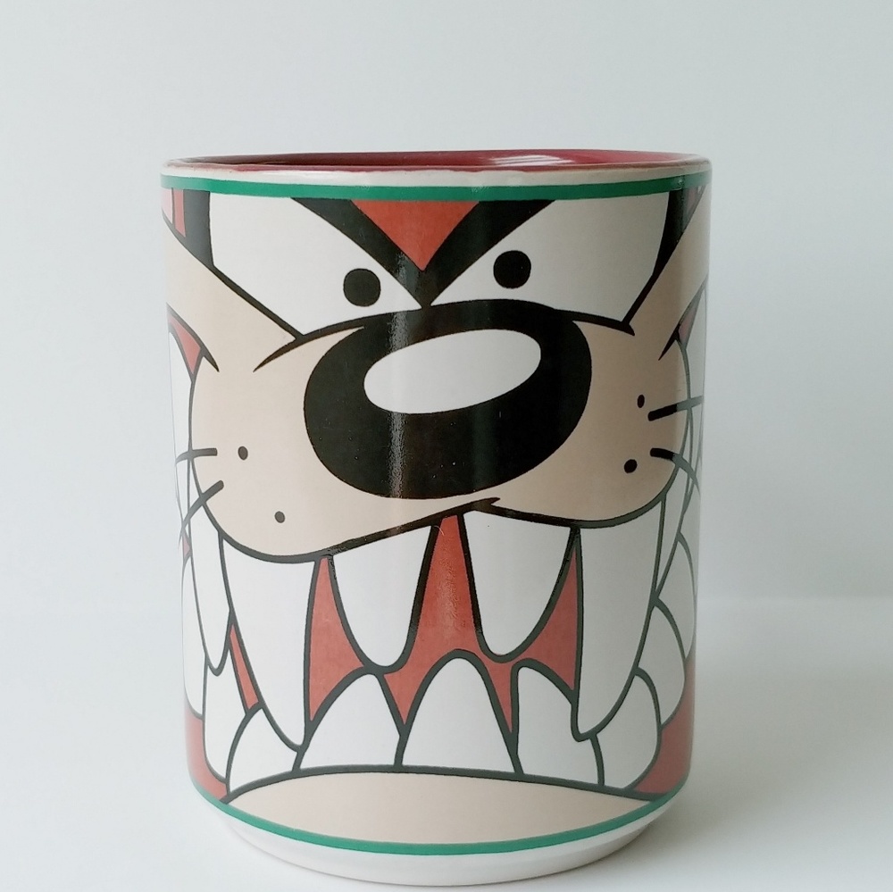 Vintage Tazmanian Devil Coffee Cup · Mug · 90s